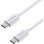 Cable USB-C a USB-C 2 m 100 W Carga Rápida ADATA CACC-200PN-WH