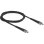 Cable USB-C a USB-C DeLOCK 1 m USB 2.0 Negro