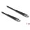 Cable USB-C a USB-C DeLOCK 1 m USB 2.0 Negro