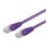 Netzwerkkabel Goobay Cat6 U/UTP 10 m violett mit RJ-45 Steckern