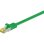 Cable de red Goobay 91568 0,25 m Cat7 S/FTP Verde