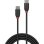 Cable USB C a USB C Lindy 36905 0,5 m USB 3.2 Gen 1 10 Gbit/s Negro