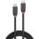 Cable USB C a USB C Lindy 36905 0,5 m USB 3.2 Gen 1 10 Gbit/s Negro
