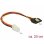Internes DeLOCK-Netzkabel 0,2 m P4 4-pin an SATA 15 Pin