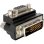 Adattatore DeLOCK VGA DVI-I a 15-pin FM VGA Nero