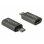 Adaptador DeLOCK 65927 USB 2.0 Micro-B a USB-C Antracita