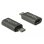 Adaptador DeLOCK USB 2.0 Micro-B para USB-C Antracite
