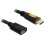 HDMI-Verlängerungskabel DeLOCK 1 m Schwarz