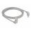 Cable de red DeLOCK 85872 2 m Cat6a S/FTP Gris