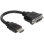 Adattatore HDMI a DVI DeLOCK 0,2 m Nero