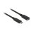 Cable USB-C a USB-C Delock 85533 1 m USB 3.2 Gen 1 Negro