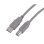 USB-Kabel Sharkoon 0,5 m USB 2.0 A an B Grau