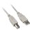 USB-Kabel Sharkoon 0,5 m USB 2.0 A an B Grau