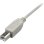 USB-Kabel Sharkoon 0,5 m USB 2.0 A an B Grau