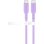 Cavo USB-C a USB-C Goobay 77745 1,5 m USB 2.0 Viola