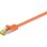 Cable de red Goobay 91606 2 m Cat7 S/FTP Naranja