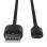 Cable USB 2.0 Ansmann 1 m USB A a Micro-USB B Negro