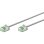 Netzwerkkabel Goobay 74347 Cat8.1 U/FTP 2 m grau