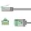 Netzwerkkabel Goobay 74347 Cat8.1 U/FTP 2 m grau