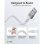 Cavo USB Goobay 74531 2 m USB-C a USB-A USB 2.0 Bianco