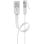 Cavo di rete Goobay 93361 5 m Cat5e U/UTP RJ-45 Bianco