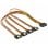 Cable DeLOCK 60158 SATA 0,5 m 4x SATA 15 pines Macho/Macho