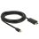 Adattatore video DeLOCK 2 m Mini DisplayPort a HDMI Oro