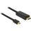 Adattatore video DeLOCK 2 m Mini DisplayPort a HDMI Oro