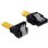 Cable SATA DeLOCK 0,5 m Macho/Macho Jaune 6 Gb/s