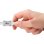 Cable adaptador Ethernet USB-C a RJ45 Goobay 74387 2 m Blanco