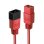 Câble d'extension Lindy 1 m C19 à C20 250 V 16 A rouge