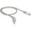 Cavo di rete DeLOCK 85873 Cat6a S/FTP 0,5 m Grigio