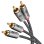 Cavo Audio RCA Goobay 65295 5 m Nero/Argento