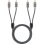 Cavo Audio RCA Goobay 65295 5 m Nero/Argento