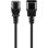 Cavo di estensione Goobay 2 m IEC C14 a IEC C13 nero