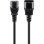 Cavo di estensione Goobay 2 m IEC C14 a IEC C13 nero