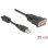 Adaptador USB 2.0 para Série DeLOCK 64276 Preto 0,25 m