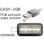 Cavo USB DeLOCK 85167 0,5 m USB 2.0 A Maschio a B Maschio Nero