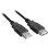 Cabo USB 2.0 Sharkoon 2 m Negro Alargador USB A Macho/Fêmea