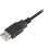 Cabo USB 2.0 Sharkoon 2 m Negro Alargador USB A Macho/Fêmea
