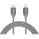 Cable USB C a USB C Nevox 1653 1 m USB 2.0 Gris Plata