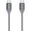 Cable USB C a USB C Nevox 1653 1 m USB 2.0 Gris Plata