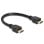 Cavo HDMI DeLOCK 83352 0,25 m Nero