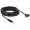 Cavo audio DeLOCK maschio a maschio 3,5 mm 5 m nero contatti dorati