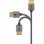 Cable HDMI Goobay 75758 2 m HDMI 2.1 Gris
