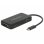 Adaptador USB-C para HDMI, DisplayPort, DVI-I e VGA DeLOCK 63929