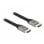 Cavo HDMI DeLOCK 48 Gbps 8K 60 Hz 0,5 m Grigio
