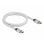 HDMI-Kabel Delock 48 Gbps 8K 60 Hz 1 m Silber