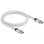 HDMI-Kabel Delock 48 Gbps 8K 60 Hz 1 m Silber