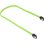Cable SATA III Sharkoon 0,3 m Macho/Macho Noir/Vert